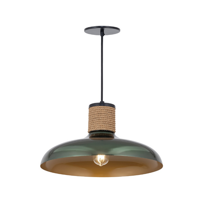 Maxim 22494 Bingham 1-lt 17" Pendant - June Bug