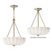 Maxim 22652 Bundt 3-lt 16" Pendant / Semi Flush Mount