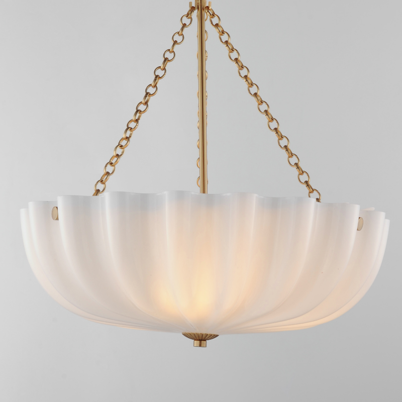 Maxim 22653 Bundt 3-lt 18" Convertible Pendant/Semi-Flush Mount