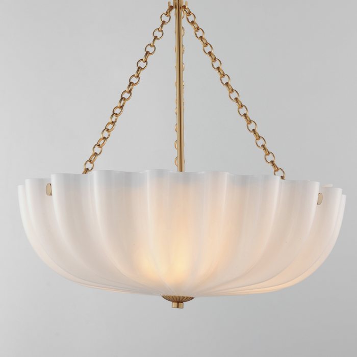Maxim 22653 Bundt 3-lt 18" Convertible Pendant/Semi-Flush Mount