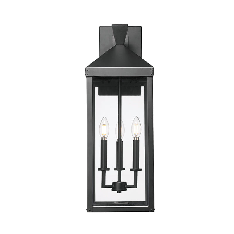 Millennium 22903 Yates 3-lt 26" Tall Outdoor Wall Sconce