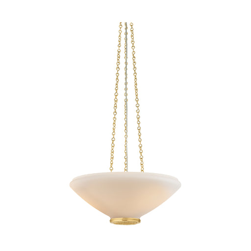 Hudson Valley 2317 Awosting 3-lt 17" Pendant - Aged Brass