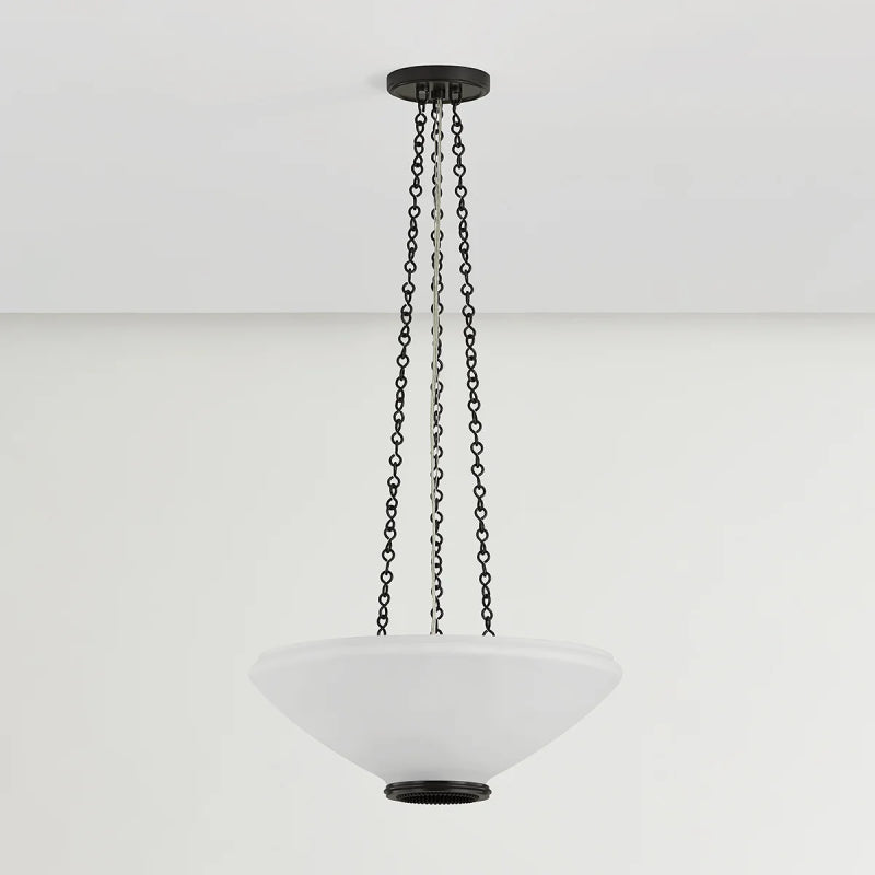 Hudson Valley 2317 Awosting 3-lt 17" Pendant - Distressed Bronze