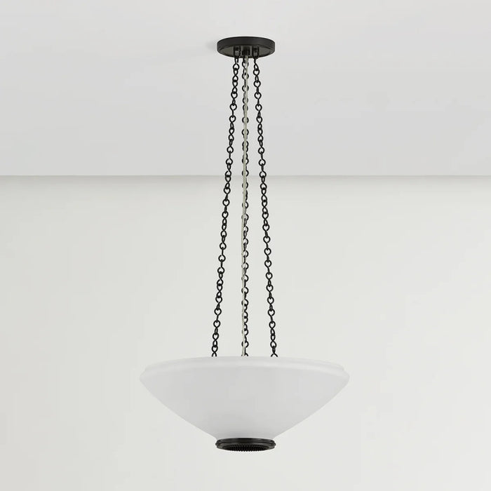 Hudson Valley 2317 Awosting 3-lt 17" Pendant - Distressed Bronze