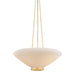 Hudson Valley 2322 Awosting 3-lt 22" Pendant - Aged Brass