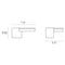 Sonneman 2360 Disc-Cube 1-lt 7" LED Sconce