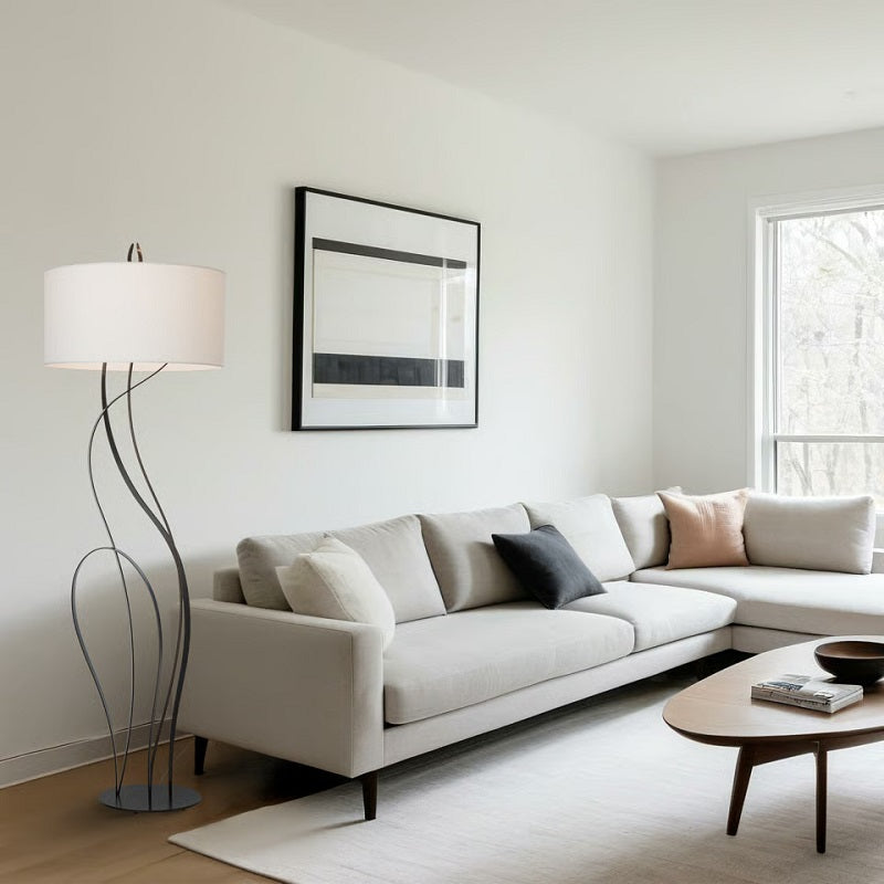 Hubbardton Forge 237681 Sway 1-lt 73" Tall Floor Lamp