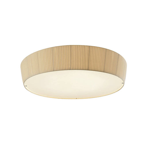 Bover Plafonet 60 4-lt 24" Flushmount-Cream Translucent Ribbon