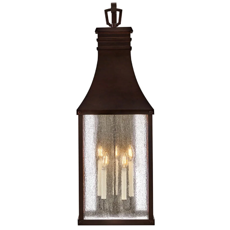 Hinkley 17463 Beacon Hill 5-lt 38" Tall LED Outdoor Wall Lantern - Blackened Copper
