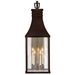 Hinkley 17463 Beacon Hill 5-lt 38" Tall LED Outdoor Wall Lantern - Blackened Copper