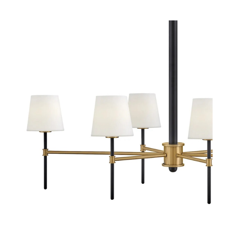 Hinkley 46955 Saunders 6-lt 45" LED Chandelier