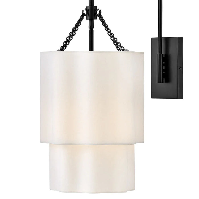 Hinkley 47730 Gwen 1-lt 26" Tall LED Wall Sconce - Black