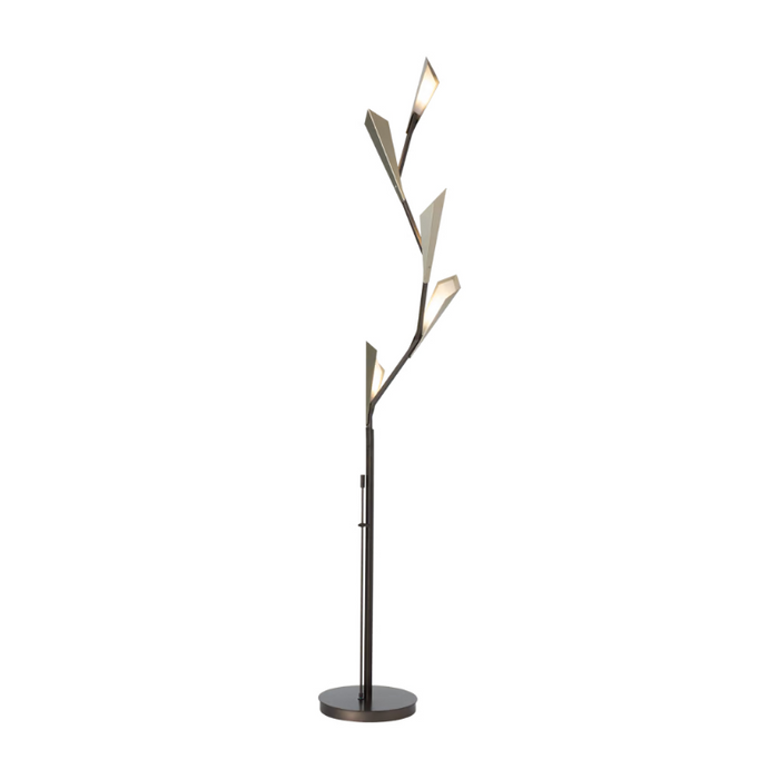 Hubbardton Forge 241104 Quill 5-lt 77" Tall LED Torchiere