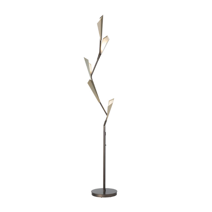 Hubbardton Forge 241104 Quill 5-lt 77" Tall LED Torchiere