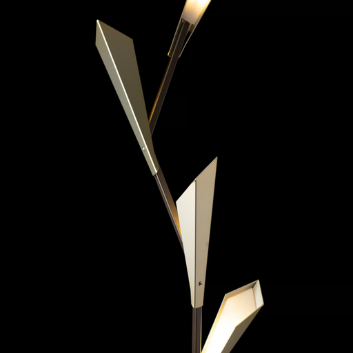 Hubbardton Forge 241104 Quill 5-lt 77" Tall LED Torchiere