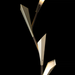 Hubbardton Forge 241104 Quill 5-lt 77" Tall LED Torchiere