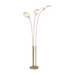 Hubbardton Forge 241105 Aerial 3-lt 79" Tall Torchiere - Modern Brass
