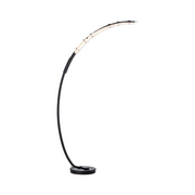 Hubbardton Forge 241108 Glissade 1-lt 80" Tall LED Floor Lamp - Black