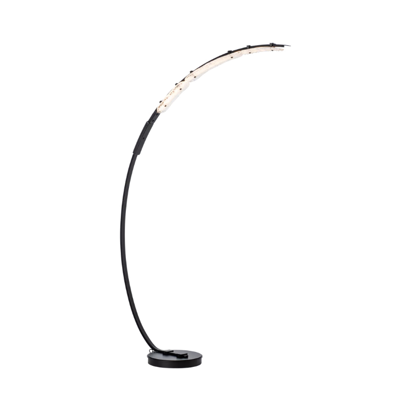 Hubbardton Forge 241108 Glissade 1-lt 80" Tall LED Floor Lamp - Black