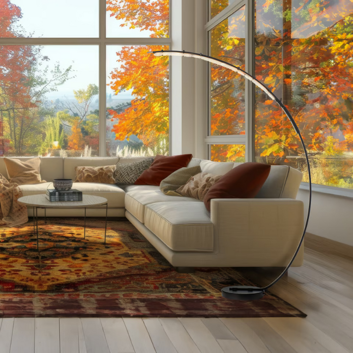 Hubbardton Forge 241108 Glissade 1-lt 80" Tall LED Floor Lamp