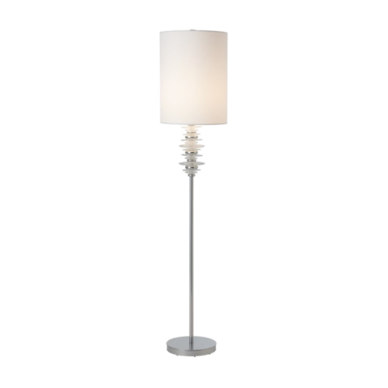 Hubbardton Forge 241200 Cairn 1-lt 72" Tall Floor Lamp - Sterling