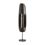 Hubbardton Forge 241202 Shield 1-lt 60" Tall LED Medium Floor Lamp - Dark Smoke/Dark Smoke