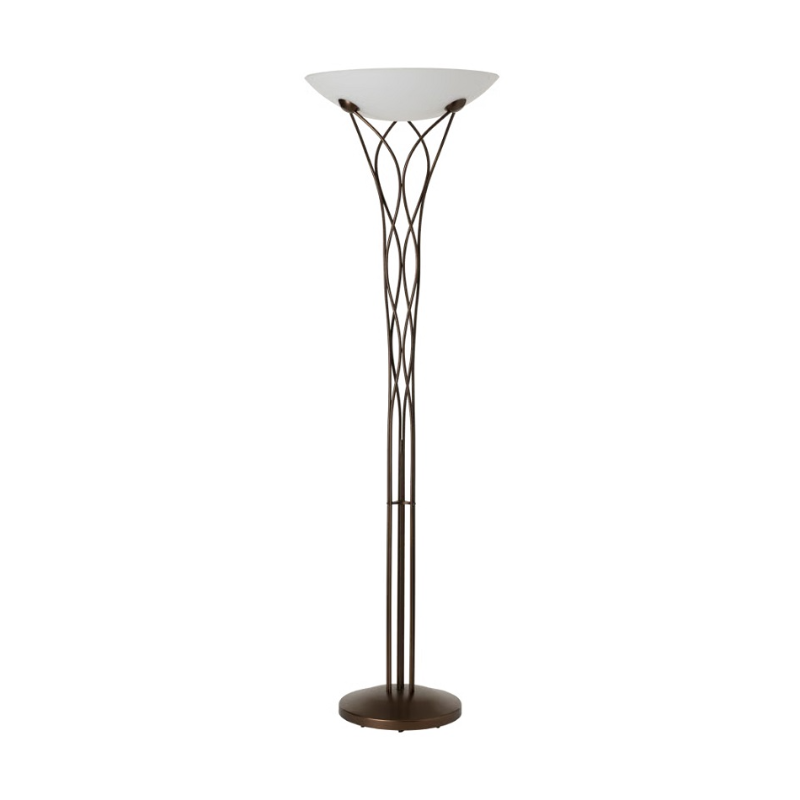 Hubbardton Forge 241204 Lattice 3-lt 74" Tall Torchiere - Bronze