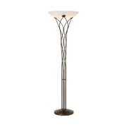 Hubbardton Forge 241204 Lattice 3-lt 74" Tall Torchiere - Bronze
