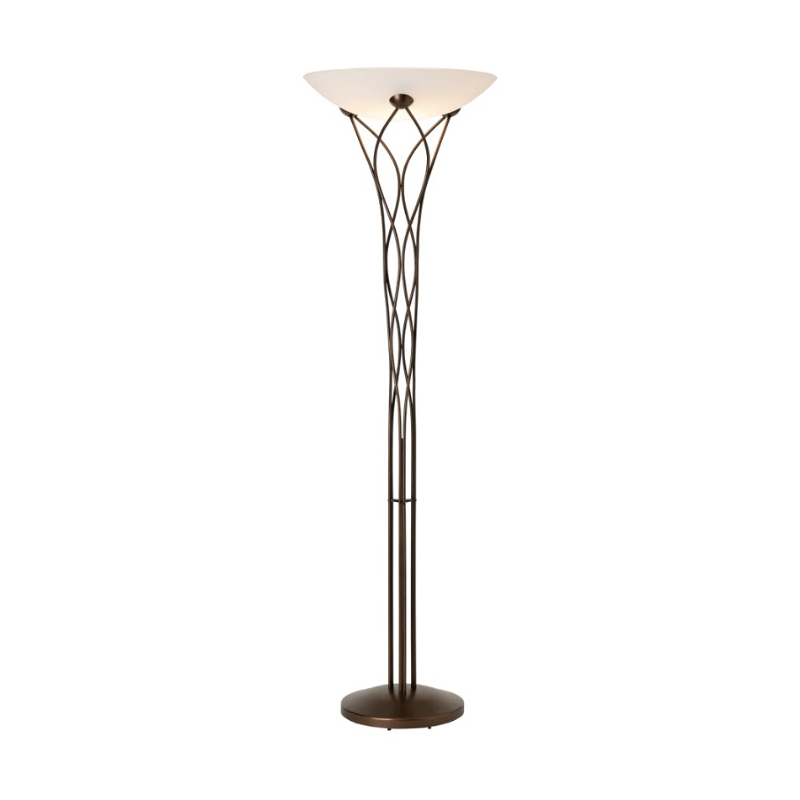 Hubbardton Forge 241204 Lattice 3-lt 74" Tall Torchiere - Bronze