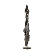 Hubbardton Forge 241205 Fracture 1-lt 64" Tall Floor Lamp - Dark Smoke