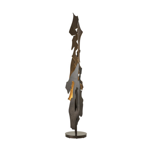 Hubbardton Forge 241205 Fracture 1-lt 64" Tall Floor Lamp - Dark Smoke