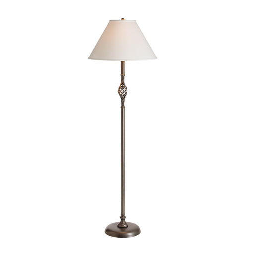 Hubbardton Forge 242161 Twist Basket 1-lt 55" Tall Floor Lamp, Natural Anna