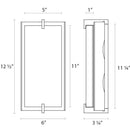 Sonneman 2452 Double Arc 13" Tall LED Sconce