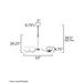 Maxim 24646 Lucerne 6-lt 33" Chandelier