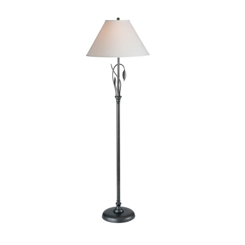 Hubbardton Forge 246761 Forged Leaves and Vase 1-lt 56" Tall Floor Lamp