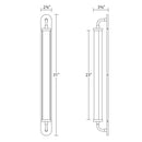 Sonneman 2493 Bauhaus Revisited Klammer 31" Tall LED Sconce