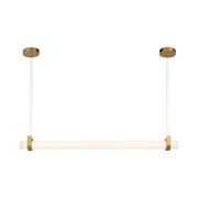 Minka Lavery 2506 Sorelle 1-lt 58" LED Linear Chandelier - Legacy Brass