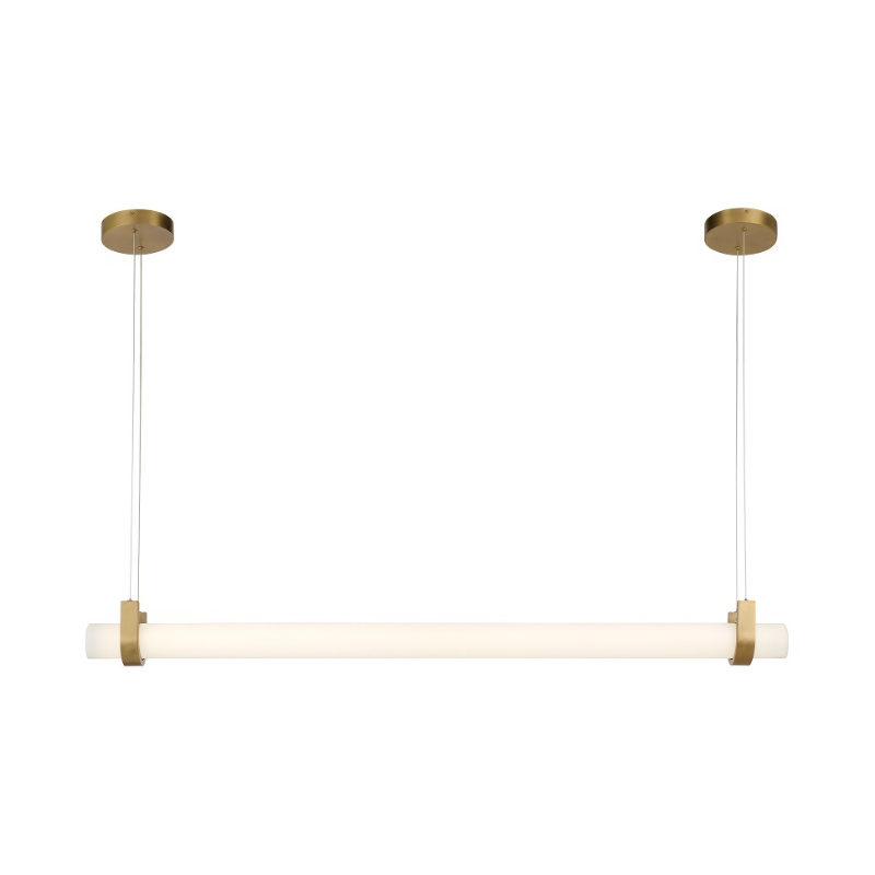 Minka Lavery 2506 Sorelle 1-lt 58" LED Linear Chandelier - Legacy Brass