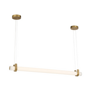 Minka Lavery 2506 Sorelle 1-lt 58" LED Linear Chandelier - Legacy Brass