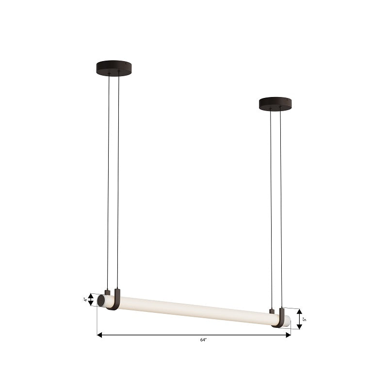 Minka Lavery 2506 Sorelle 1-lt 58" LED Linear Chandelier