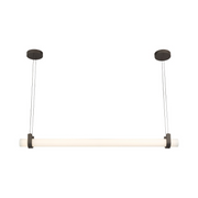 Minka Lavery 2506 Sorelle 1-lt 58" LED Linear Chandelier - Dark Bronze