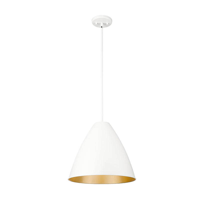 Millennium 25201 Kayman 1-lt 15" Pendant - Matte White
