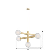Minka Lavery 2525 Narra 5-lt 47" Chandelier