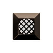WAC 2531 2" LED Surface Mount Square Indicator Louver - Bronze Stainless Steel