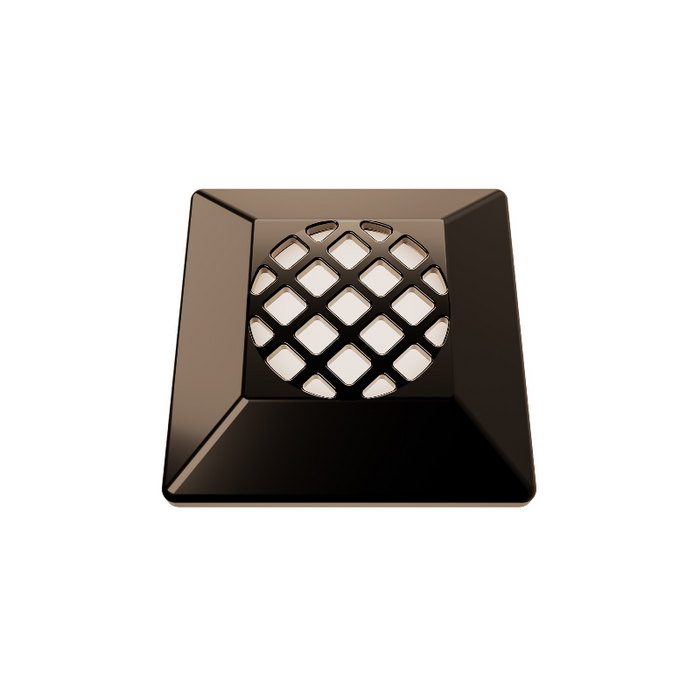 WAC 2531 2" LED Surface Mount Square Indicator Louver - Bronze Stainless Steel