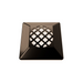 WAC 2531 2" LED Surface Mount Square Indicator Louver - Bronze Stainless Steel
