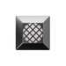 WAC 2531 2" LED Surface Mount Square Indicator Louver - Stainless Steel