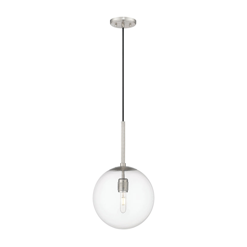 Millennium 25401 Kairo 1-lt 12" Pendant - Brushed Nickel