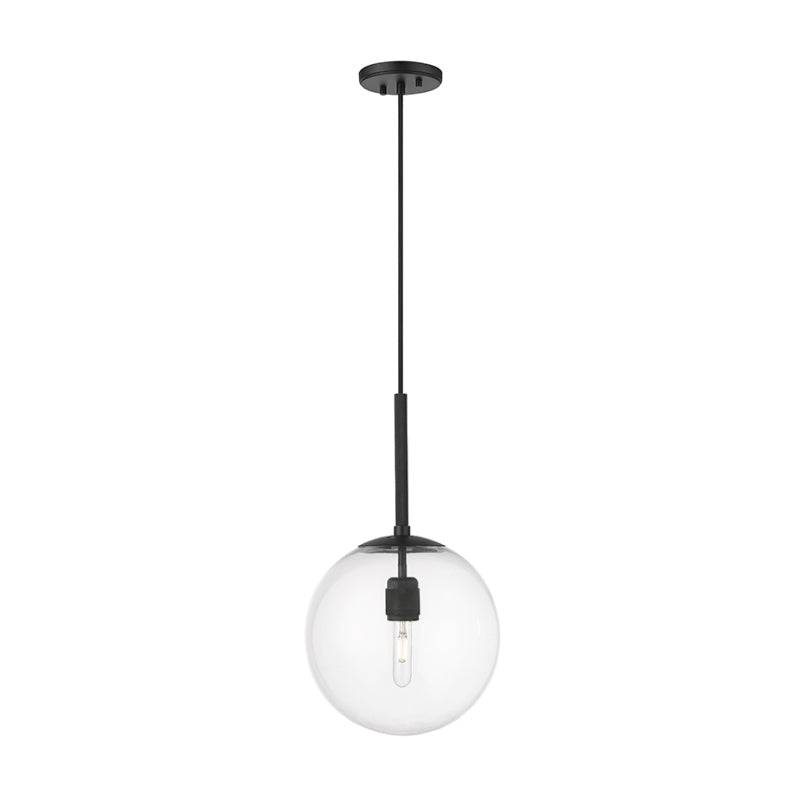 Millennium 25401 Kairo 1-lt 12" Pendant - Matte Black