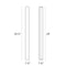 Sonneman 2540 Vanity Slim 24" Tall LED Bath Bar